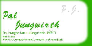 pal jungwirth business card